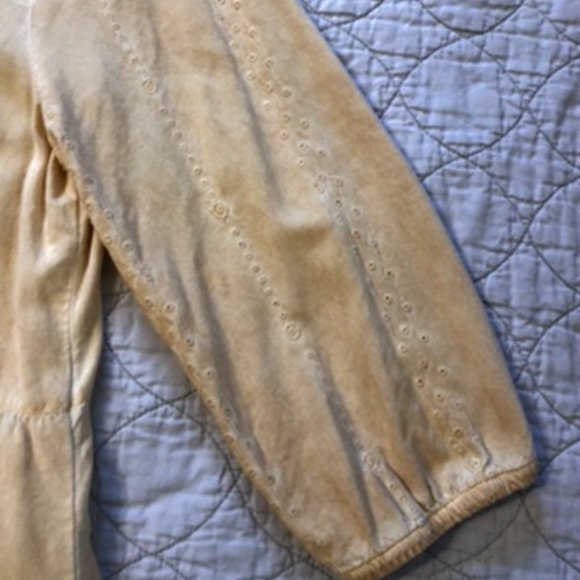 Como Vintage Gold Distressed Top M - Picture 5 of 12
